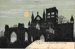 * T2 St Albans, Abbey From East. Art Nouveau - Zonder Classificatie