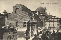 ** T1/T2 Firenze, Florence; Chiesa Di S. Lorenzo / Church - Zonder Classificatie