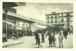 ** T1 Taranto, Via Anfiteatro, Mercato Coperto / Street View With Market - Zonder Classificatie