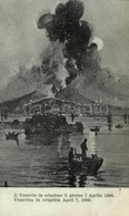 ** T2 Vesuvius In Eruption April 7, 1906; American Bilingual Postcard - Zonder Classificatie