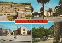 X1308 Saluti Da Vittoria (Ragusa) - Panorama Vedute Multipla / Viaggiata 1979 - Vittoria