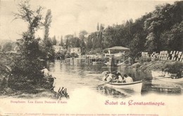 T3 Constantinople, Istanbul; Bosphore. Les Eaux Douces D'Asia / Bosporus, The Sweet Waters Of Asia (r) - Zonder Classificatie