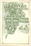 * T2/T3 Ungarn's Raritäten / Magyar Ritkaságok. Hungaria Bélyegkereskedés Kiadása / Hungarian Stamp Rarities. Art Nouvea - Unclassified