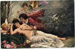 * T2 Liebestraum / Erotic Art Postcard S: Bernard - Zonder Classificatie