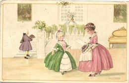 T2/T3 Baroque Children Art Postcard. M. Munk Wien Nr. 1191. S: Pauli Ebner (EK) - Zonder Classificatie