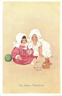 * T2 Die Kleinen Freundinnen / Child, Vierfarbendruck-Künstlerkarte 145/1376. S: Tilly Baumgarten - Zonder Classificatie