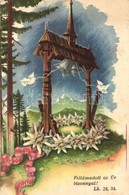 T2/T3 Boldog Magyar Húsvétot! / Hungarian Easter Irredenta Art Postcard S: Bozó (EK) - Unclassified