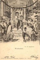 T2/T3 1899 Wochenfest / Shavuot, Judaica S: M. Oppenheim (EK) - Non Classificati