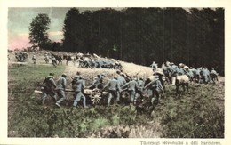 ** T1 Tüzérségi Felvonulás A Déli Harctéren. Az Érdekes Újság Kiadása / WWI K.u.K. Military. Artillery On The Southern F - Unclassified