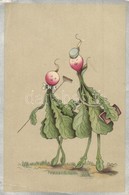 * T2/T3 Retek-szerelem / Radish-love. Art Postcard No. 274. Von B. Dondorf Litho (EK) - Non Classificati