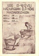 T2/T3 Születések Aránya Magyaroszágon 1901-ben, 1921-ben és 1931-ben. A Magyar Szül?k Szövetsége Nemzetvédelmi Mozgalma  - Non Classificati