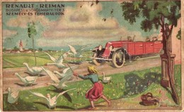 T3 Renault - Reiman Személy és Teherautók Reklámlapja. Budapest Vörösmarty Tér 3. Bruchsteiner és Fia / Automobile Adver - Zonder Classificatie