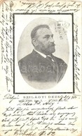 T2/T3 Szilágyi Dezs?, Gyászlap / Hungarian Politician And Jurist, Obituary Card (EK) - Ohne Zuordnung