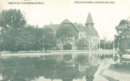 T3 1910 Wien, Internationale Jagdausstellung, Ungarisches Jagdschloss. Druck Und Verlag J. Weiner / Magyar Vadászkastély - Zonder Classificatie