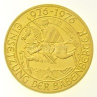 Ausztria 1976. 1000Sch Au 'Babenberg Dinasztia' (13.51g/0.900) T:1- 
Austria 1976. 1000 Schilling Au 'Babenberg Dynasty  - Zonder Classificatie