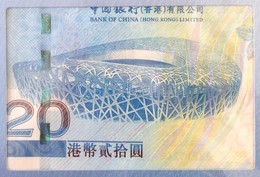 Hong Kong 2008. 20HK$ 'Pekingi Olimpia' Karton Dísztokban, 'BJ213249' Sorszámmal T:I
Hong Kong 2008. 20 Hong Kong Dollar - Zonder Classificatie