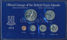 Brit Virgin-szigetek 1974. 1c-1D (6xklf) Forgalmi Szett Eredeti Tokban T:1 
British Virgin Islands 1974. 1 Cent - 1 Doll - Zonder Classificatie