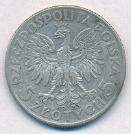 Lengyelország 1933. 5Zl Ag T:2 
Poland 1933. 5 Zlotych Ag C:XF
Krause Y#21 - Zonder Classificatie