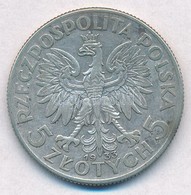 Lengyelország 1933. 5Zl Ag T:2 
Poland 1933. 5 Zlotych Ag C:XF
Krause Y#21 - Ohne Zuordnung