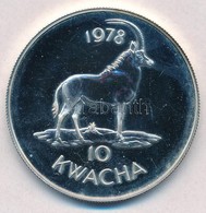 Malawi 1978. 10K Ag 'Fekete Lóantilop' T:1-
Malawi 1978. 10 Kwacha Ag 'Sable Antelope' C:AU
Krause KM#16 - Zonder Classificatie