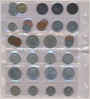 Nagy-Britannia 1900-2010. 40db Klf Fémpénz T:1-,2,3
Great Britain 1900-2010. 40pcs Of Diff Metal Coins C:AU,XF,F - Zonder Classificatie
