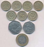 Nagy-Britannia 1983-2001. 50p (2xklf) + 1? (7xklf) + 2? T:2,2-
Great Britain 1983-2001. 50 Pence (2xdiff) + 1 Pound (7xd - Ohne Zuordnung