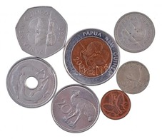 Pápua Új-Guinea 1975-2008. 7db Klf Fémpénz T:1-,2,2-
Papua New Guinea 1975-2008. 7pcs Of Diff Metal Coins C:AU,XF,VF - Ohne Zuordnung
