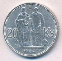 Szlovákia 1941. 20K Ag 'Cirill és Metód' T:1-,2
Slovakia 1941. 20 Korun Ag 'St. Kyrill And St. Methodius' C:AU,XF
Krause - Zonder Classificatie