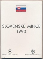 Szlovákia 1993. 10h-10K (7xklf) Forgalmi Sor + 'Körmöcbányai Pénzverde / 1328-1993' Fém Emlékérem M?anyag Dísztokban T:B - Ohne Zuordnung