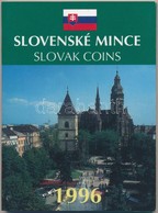 Szlovákia 1996. 10h-10K (7xklf) Forgalmi Sor + 'Körmöcbányai Pénzverde / 1328-1993' Fém Emlékérem M?anyag Dísztokban T:B - Ohne Zuordnung