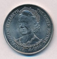 Tristan Da Cunha 1980. 25P Cu-Ni 'Anyakirályné 80. Születésnapja'  T:1- Kis Ph.
Tristan Da Cunha 1980. 25 Pence Cu-Ni '8 - Ohne Zuordnung