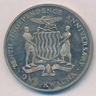 Zambia 1974. 1K Cu-Ni 'Függetlenség 10. évfordulója' T:1-,2 Eredetileg PP
Zambia 1974. 1 Kwacha Cu-Ni '10th Anniversary  - Ohne Zuordnung