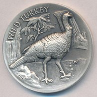 Amerikai Egyesült Államok DN 'Wild Turkey' Peremén Jelzett Ag 'Longines Symphonette Sterling' Emlékérem, '897'-es Sorszá - Non Classés