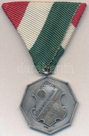 1920. 'Rákos Szt. Mihályi Kerékpár Kör 1904' Jelzett Ag Díjérem Mellszalagon (mellszaggal Együtt 16,3g/0.800/33mm) T:2 - Ohne Zuordnung