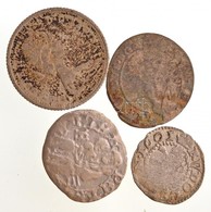 4db-os Vegyes Magyar és Külföldi Rossz Tartású Ezüstpénz Tétel T:3
4pcs Of Various Silver Coins In Bad Condition C:F - Unclassified