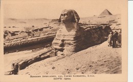 Egypte : Mission Africaines : ( Sphinx ) - Sphynx