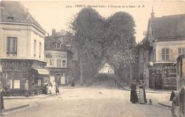 28-DRUEX- L'AVENUE DE LA GARE - Dreux