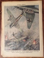 LA DOMENICA DEL CORRIERE DEL  20/6/1943  COMPLETA DI INTERNI COPERTINA PUBBLICITA'  CON DISEGNI DI W. MOLINO - War 1939-45