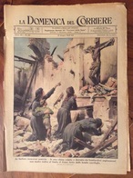 LA DOMENICA DEL CORRIERE DEL  20/6/1943  COMPLETA DI INTERNI COPERTINA PUBBLICITA'  CON DISEGNI DI A.BELTRAME - Guerre 1939-45
