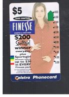 AUSTRALIA -   FINESSE, GIRL                    - USED  - RIF.10313 - Publicité