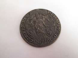 BP PIECE PUBLICITAIRE FIN 60's COPIES DE MONNAIES TRESOR DES ROIS DE FRANCE N°10 ANGE D'OR PHILIPPE VI 1341 - Monedas Falsas