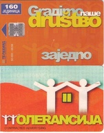 BOSNIA Y HERZEGOVINA. BA-RST-0007. Orange Card - Tolerance. 160U. 1998-06. (503) - Bosnia