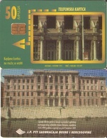 BOSNIA Y HERZEGOVINA. BA-PTT-0009.  Post Office In Sarajevo. 50U. 1997-10. (504) - Bosnie