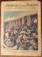 LA DOMENICA DEL CORRIERE DEL  2/12/1945   COMPLETA D INTERNO COPERTINA E TUTTA LA PUBBLICITA' D'EPOCA - Guerre 1939-45