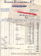 Delcampe - 75- PARIS- FACTURE ROITEL ROSSIGNOL- TRAIN ECLAIR- JEUX JOUET-JOUETS-C.R.- 110 AV.REPUBLIQUE-1952 - Artigianato