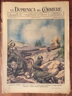 LA DOMENICA DEL CORRIERE  DEL  31/1/1943  LA RIVISTA E'  COMPLETA - War 1939-45