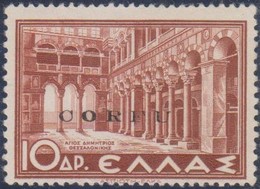 Corfu 1941 10 D. Sa29 No Gum (*) - Korfu