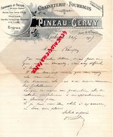 03- VICHY- RARE LETTRE MANUSCRITE SIGNEE PINEAU GERVY-GRAINES-1905-GRAINETERIE FOURRAGES- HORTICULTURE-PLACE REPUBLIQUE - Agricoltura