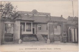 Carte Postale Ancienne,allemagne,german Y,hesse,KONIGSTEIN,KOENIG STEIN,caserne,ex Camp  Prisonniers De Guerre Officiers - Koenigstein