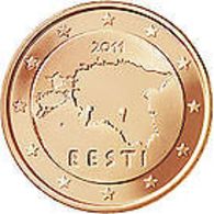 Estland  2011   5 Cent  Deze Munt Komt Uit De Rol    UNC Du Rouleaux  !!!!! - Estonia